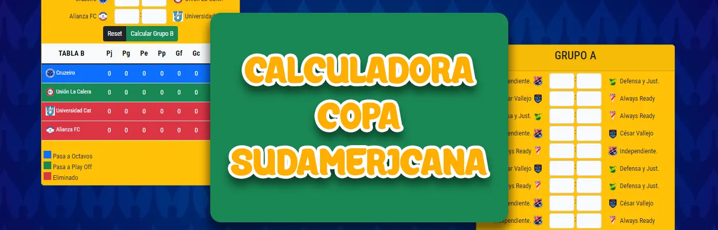 Simulador Sudamericana 2024