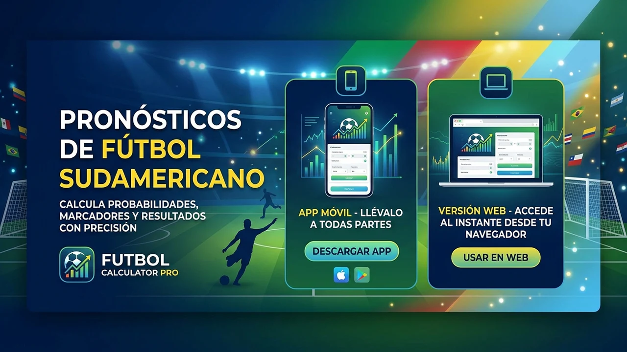Calculadora de fútbol y estadísticas deportivas