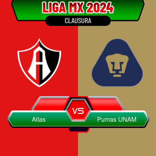 Atlas VS Pumas UNAM