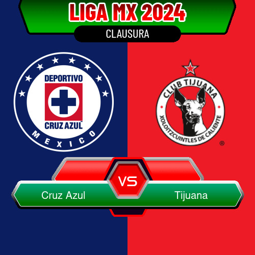 Cruz Azul VS Tijuana