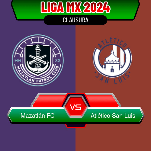 Mazatlán FC VS Atlético San Luis