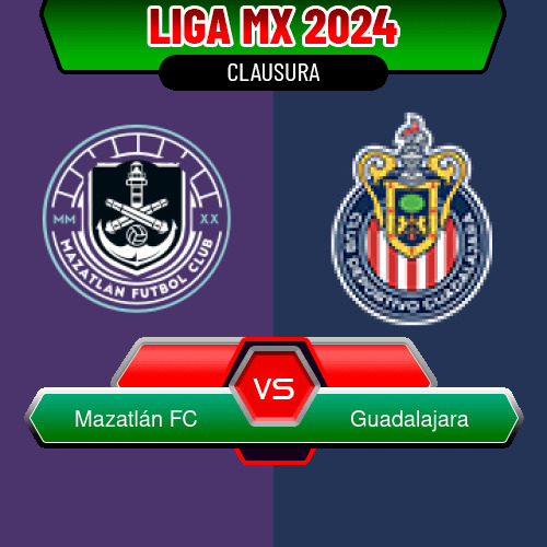 Mazatlán FC VS Guadalajara