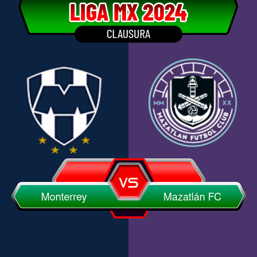 Monterrey VS Mazatlán FC