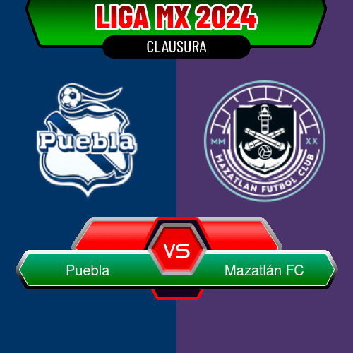 Puebla VS Mazatlán FC
