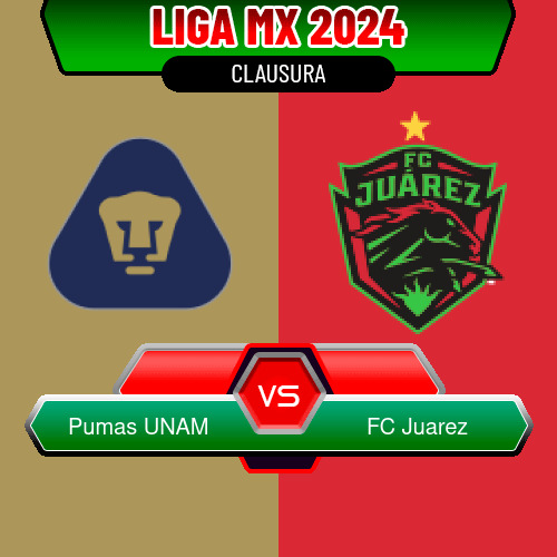 Pumas UNAM VS FC Juarez