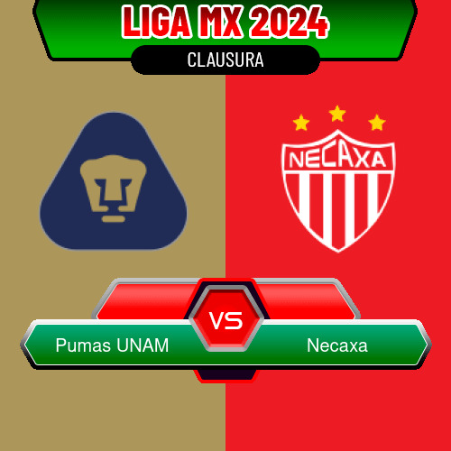 Pumas UNAM VS Necaxa