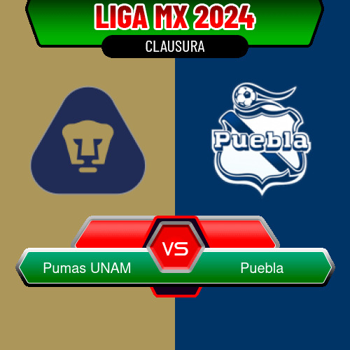 Pumas UNAM VS Puebla