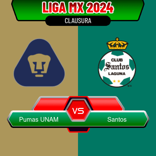 Pumas UNAM VS Santos