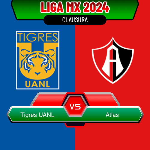 Tigres UANL VS Atlas
