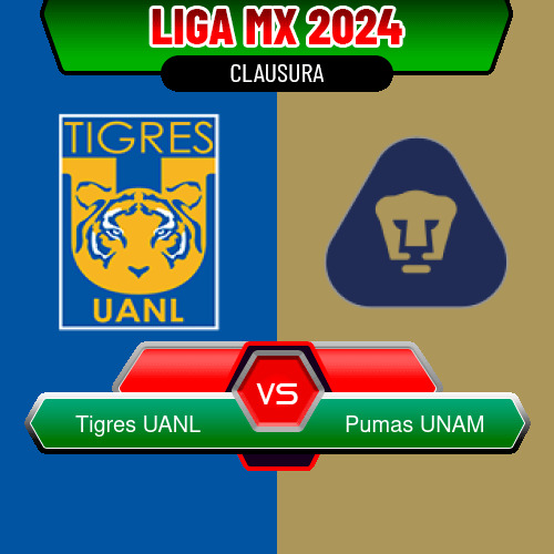 Tigres UANL VS Pumas UNAM