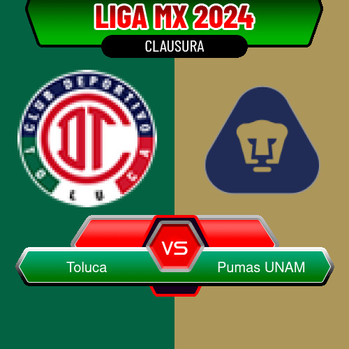Toluca VS Pumas UNAM