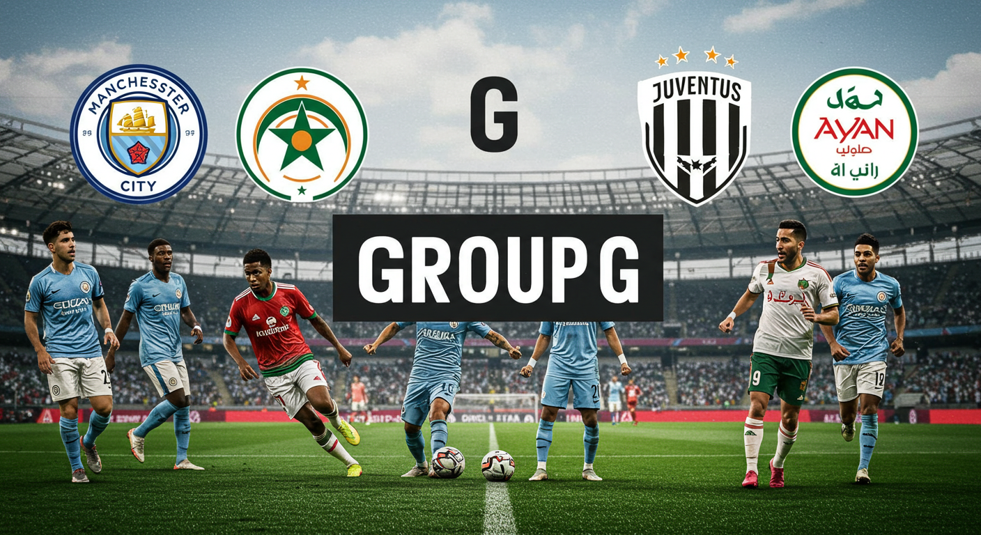 Predicción Grupo G - Mundial de Clubes 2025: Manchester City, Juventus y más