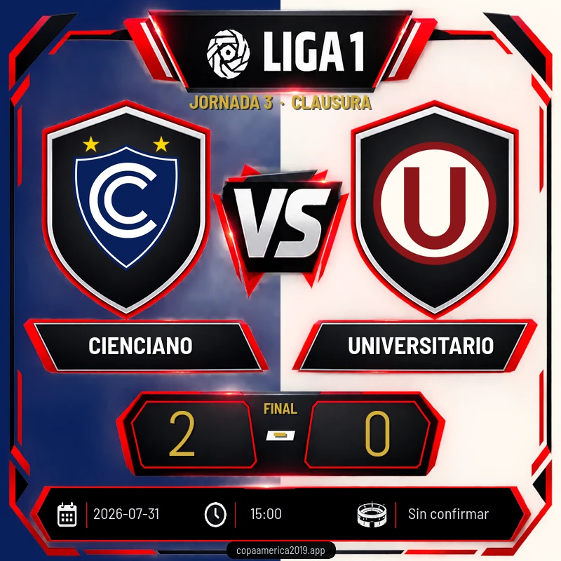 Cienciano vs Universitario