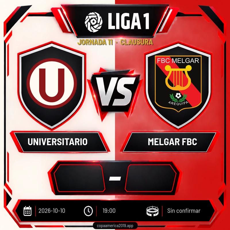 Universitario vs Melgar FBC